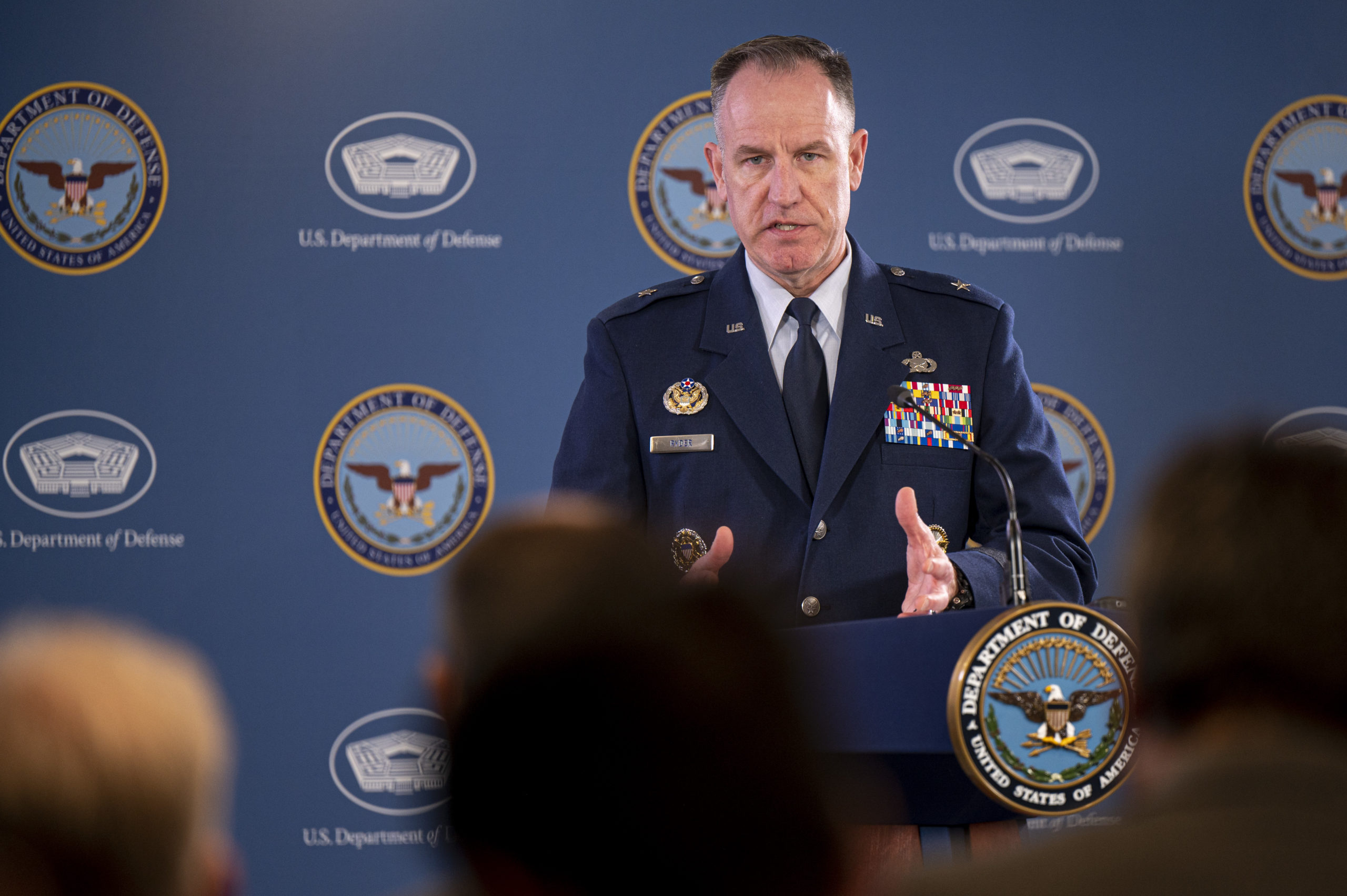 DOD Press Chief, Fighter PEO, and 21 More Selected for 2-Star General