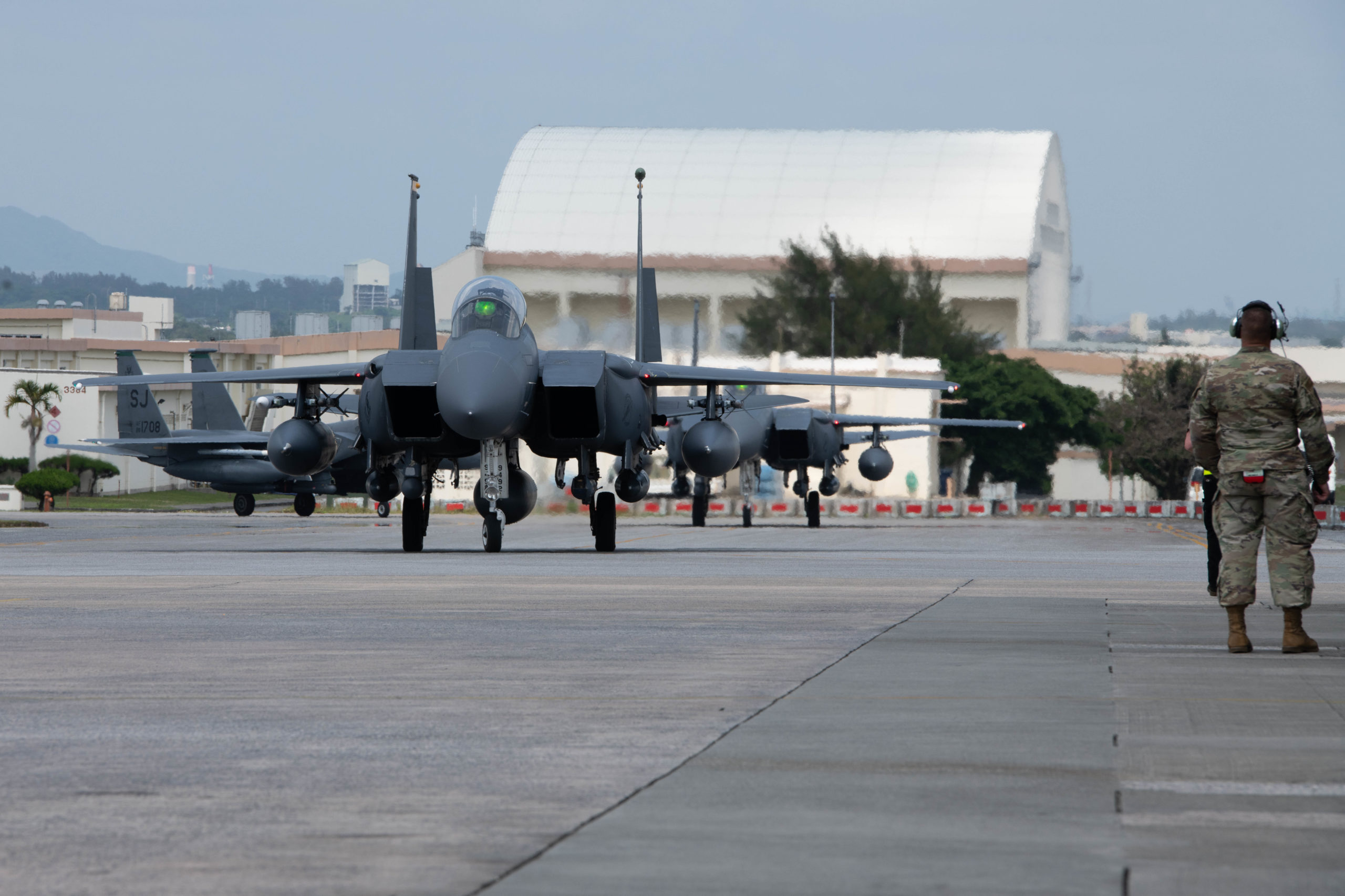 F-15Es Deploy to Kadena as F-22s, F-16s Head Home