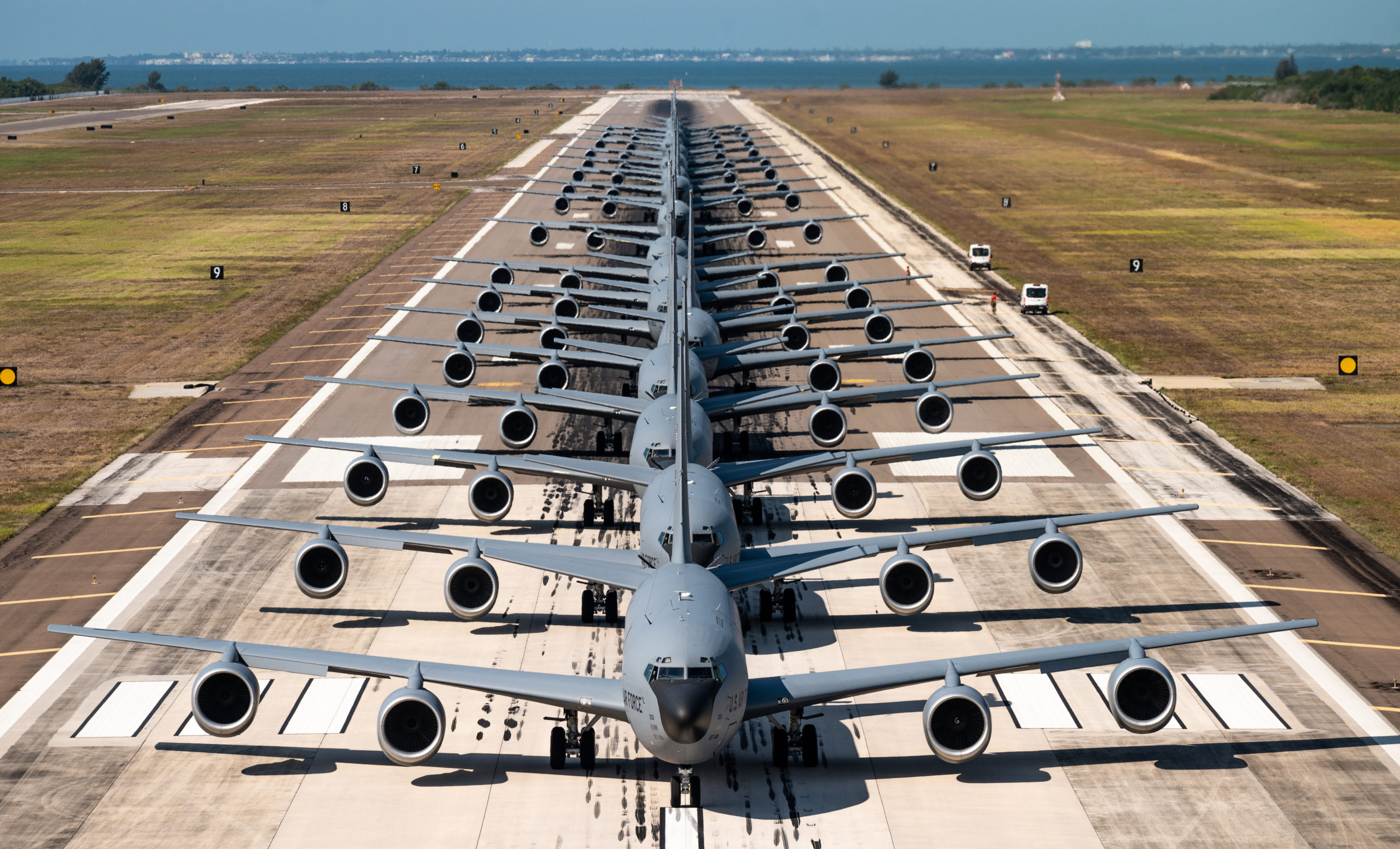 18 KC-135s Line Up at MacDill, as USAF’s Surge in Elephant Walks Continues
