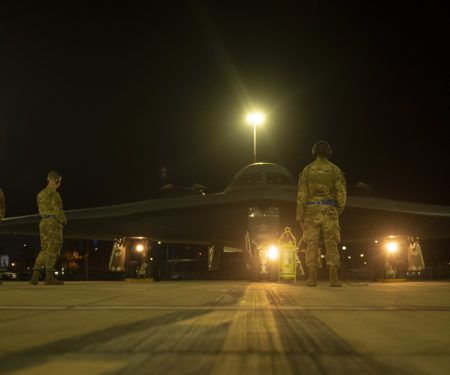 B-2 Spirits support BTF mission in Australia