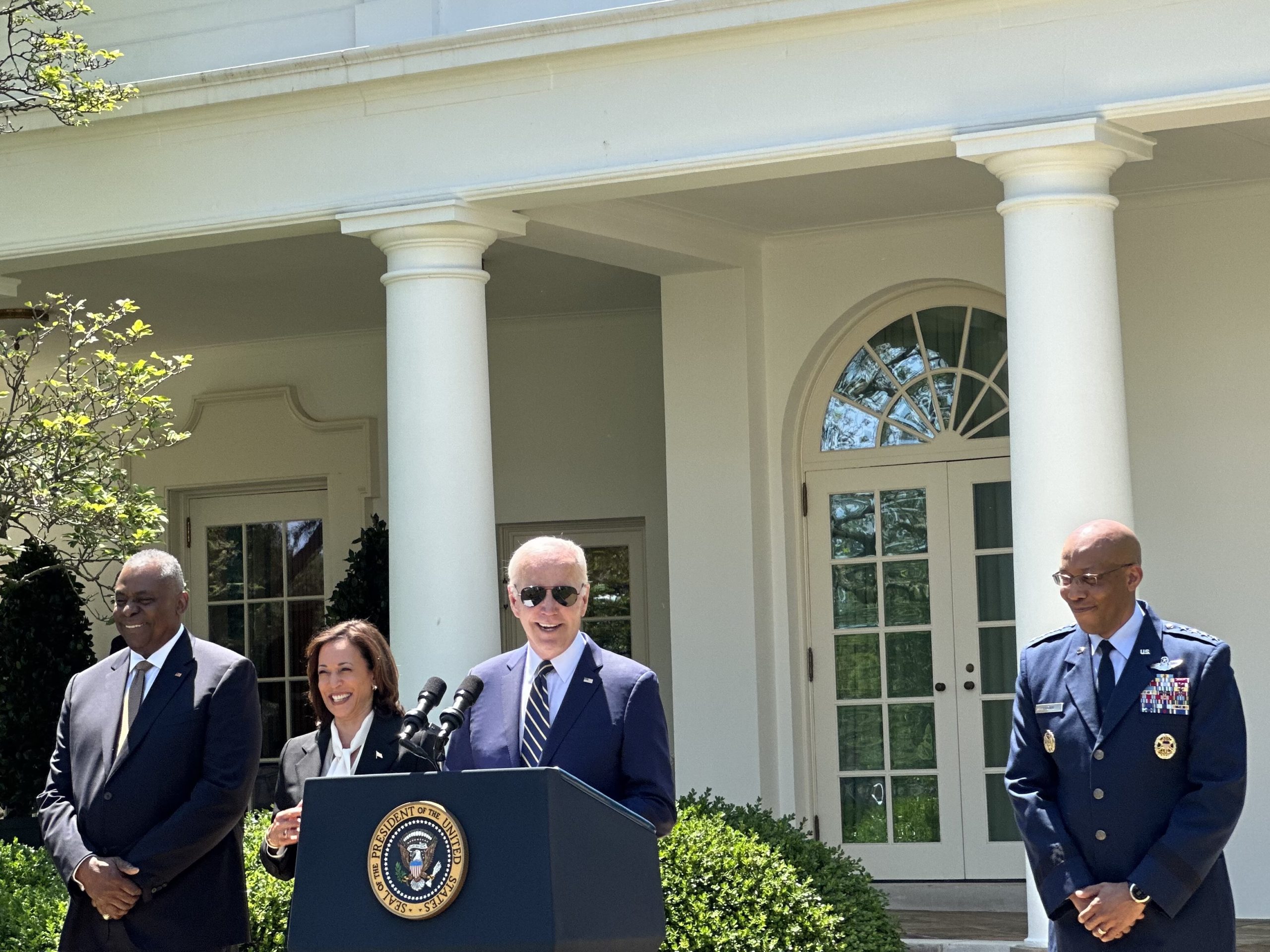 ‘A Proud, Butt-Kicking American Airman’: Biden Introduces Brown as Pick for Chairman
