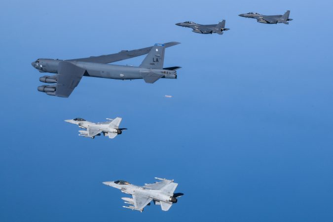 B-52s Keep Up Surge In Bomber Activity Over Korean Peninsula