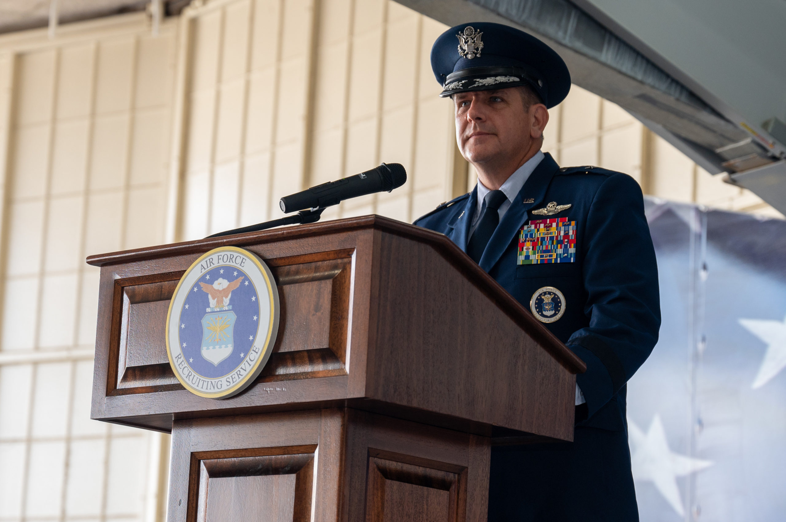 New Leader Takes Over Air Force Recruiting as Challenges Persist