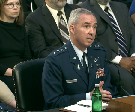 SPACECOM nominee Lt. Gen. Stephen N. Whiting