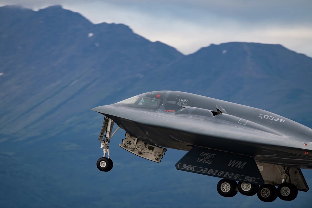 Bones, BUFFs, and B-2s: All Three Bomber Types Fly in Alaska Exercise