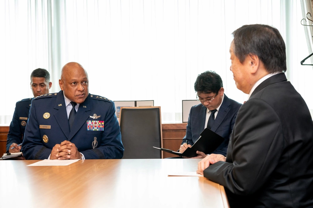 Cotton Talks Extended Deterrence in First Visits to Japan, S. Korea as  STRATCOM Boss