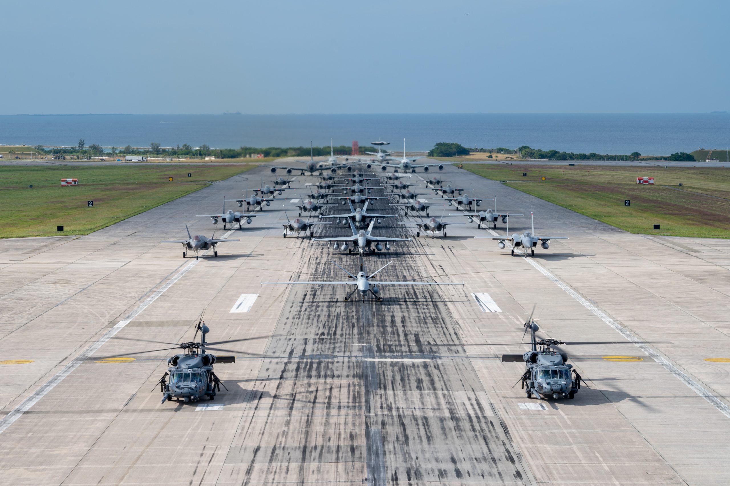 PHOTOS: Kadena Flexes Airpower with Air Force and Navy Aircraft in Elephant Walk