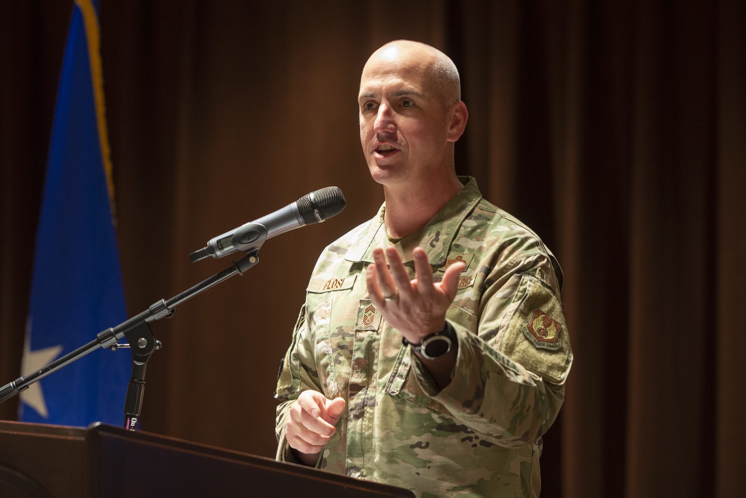 How David Flosi Went From a Broke College Student to the New CMSAF
