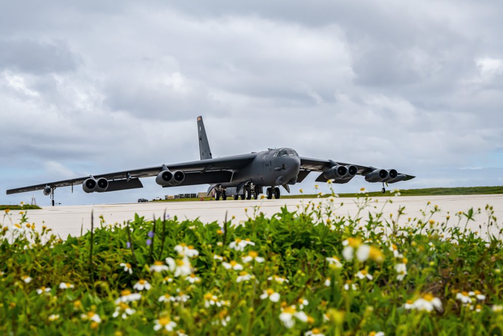 B-52s Arrive In Guam Ahead Of Large PACAF Exercise