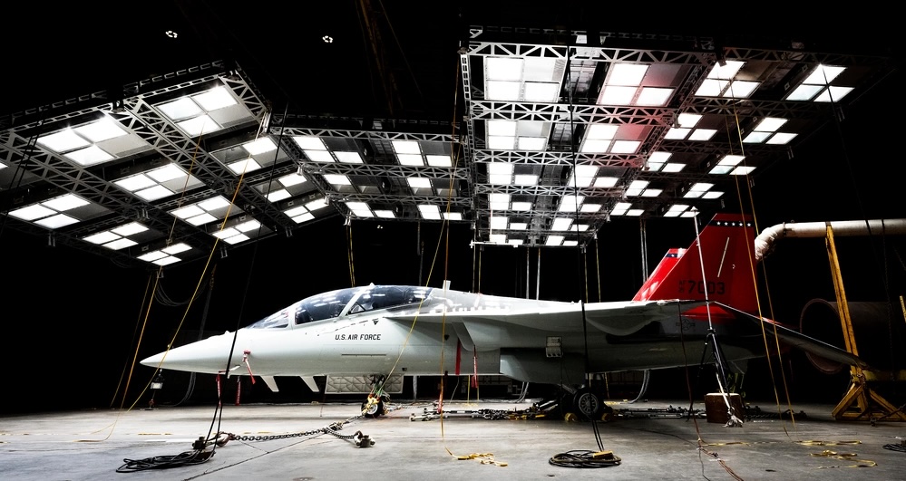 New Air Force T-7 Trainer Jet Chills Out at McKinley Climate Test Lab