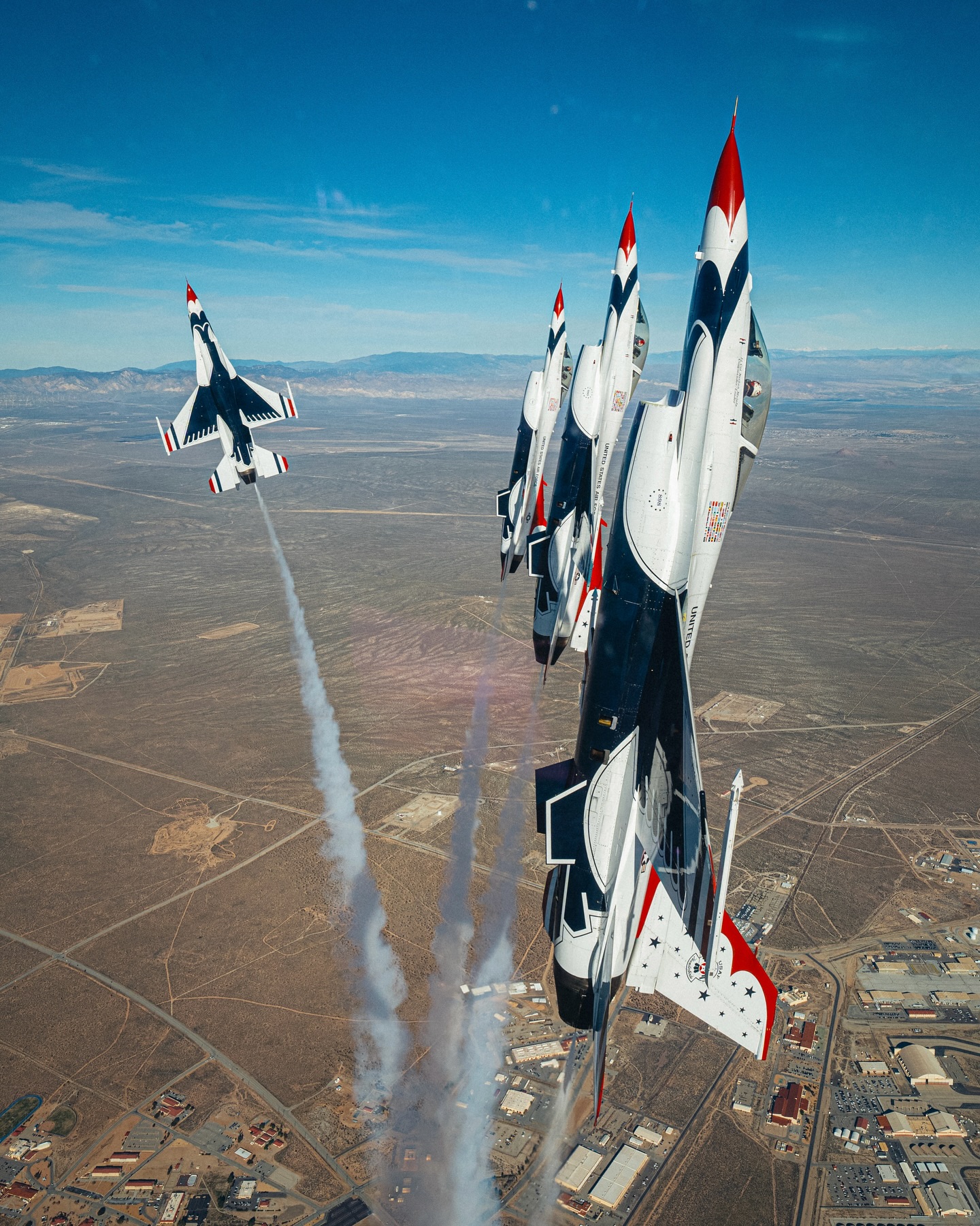 Air Force Thunderbirds’ F-16s Ready to Roar Over the Super Bowl