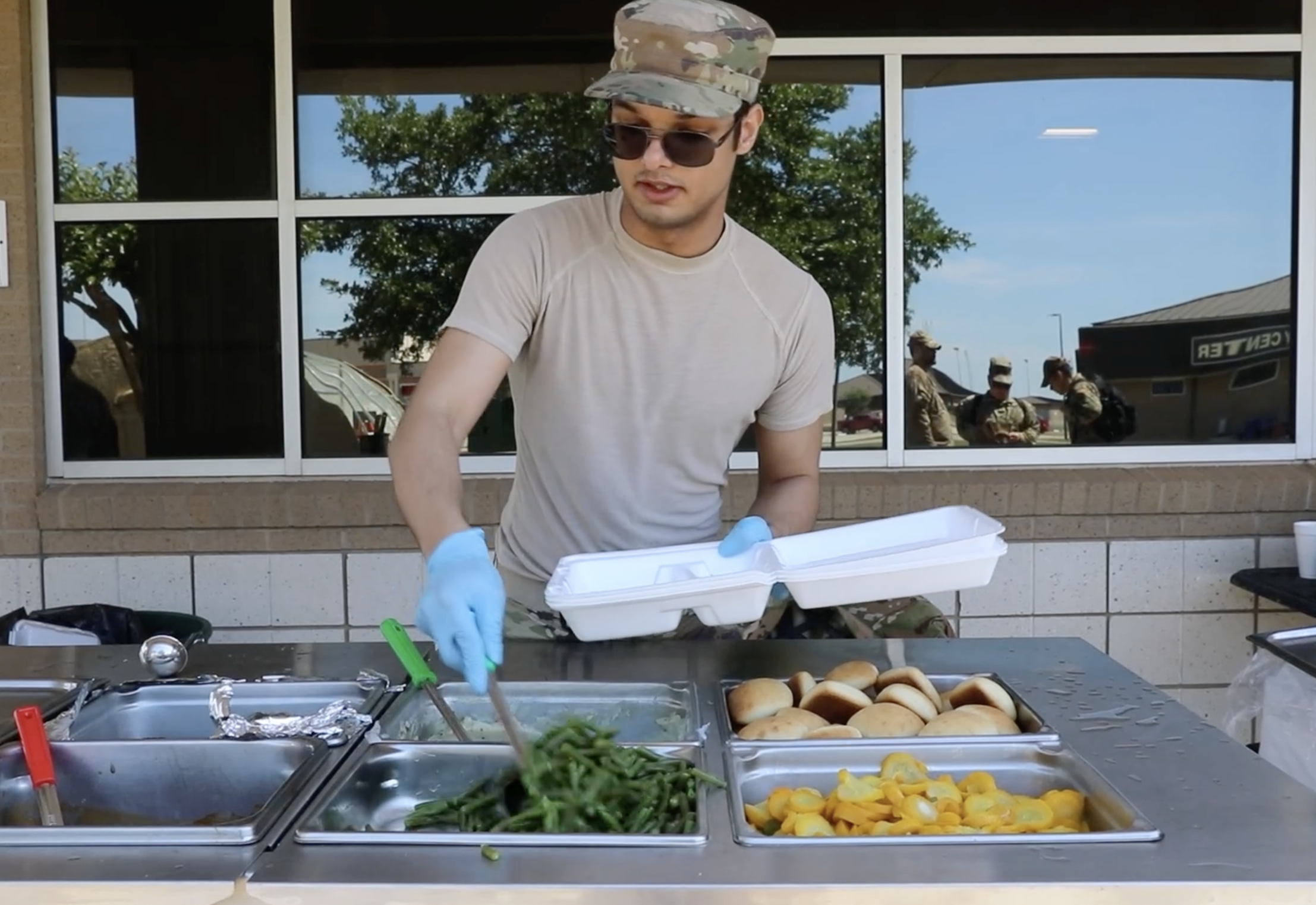 Airmen Taste Agile Chow Employment With New Mobile Kitchen