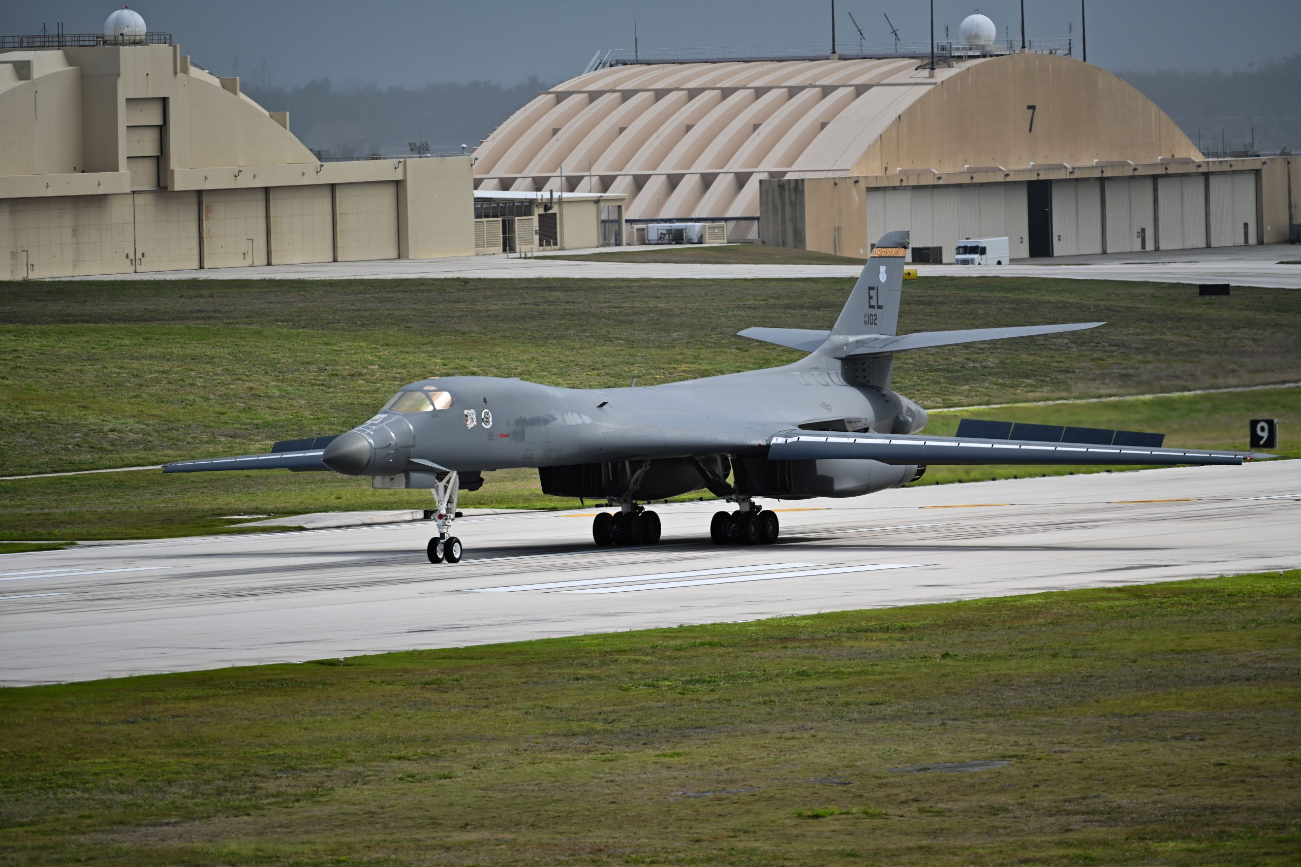 PHOTOS: B-1 Bombers Deploy to the Pacific as China Drills Around Taiwan