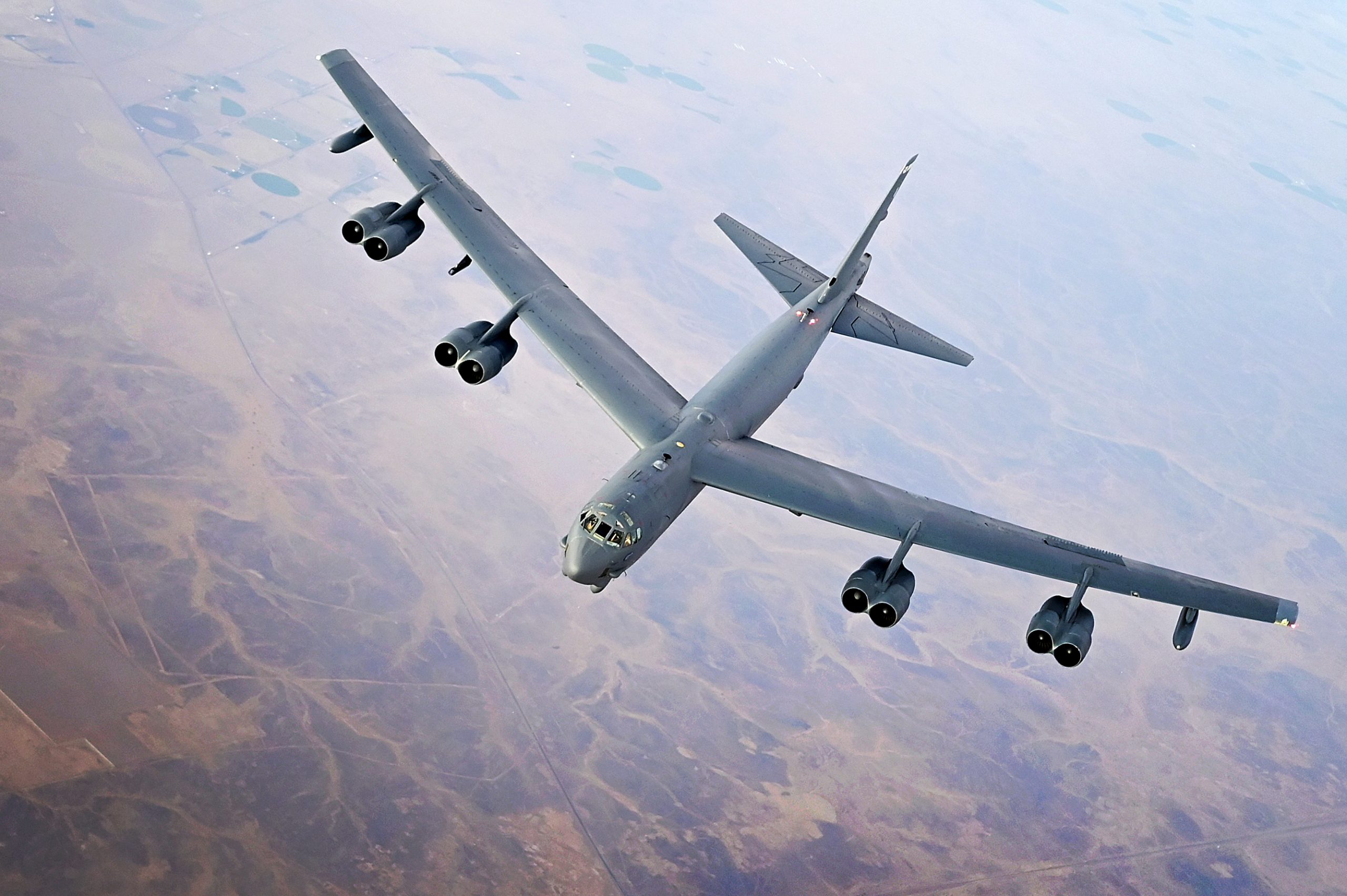 PHOTOS: B-52 Flies over Red Sea and Arabian Peninsula