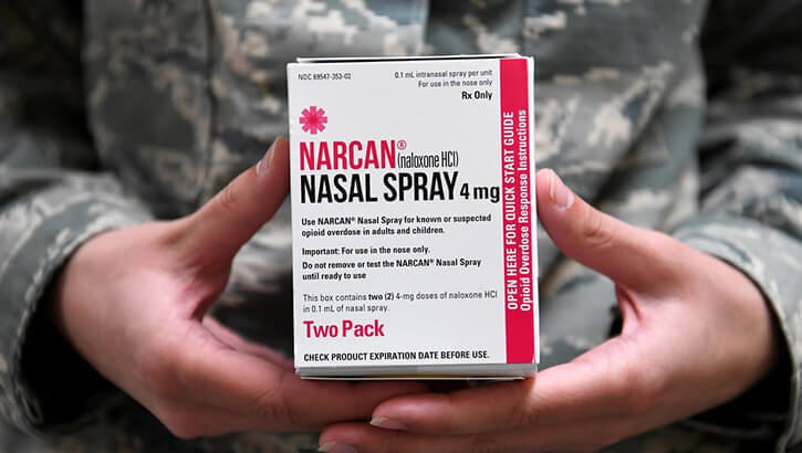 Narcan Now Available at Exchanges on Base to Combat Opioid Overdoses