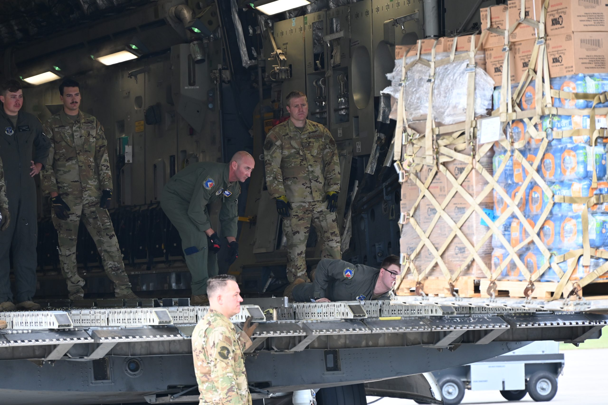 Air National Guard Delivers Lifeline on C-17 After Hurricane Helene