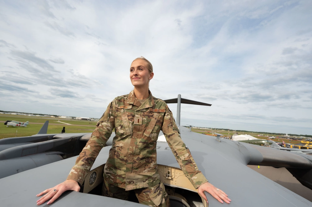 How Miss America 2024 Took the Air Force Somewhere New