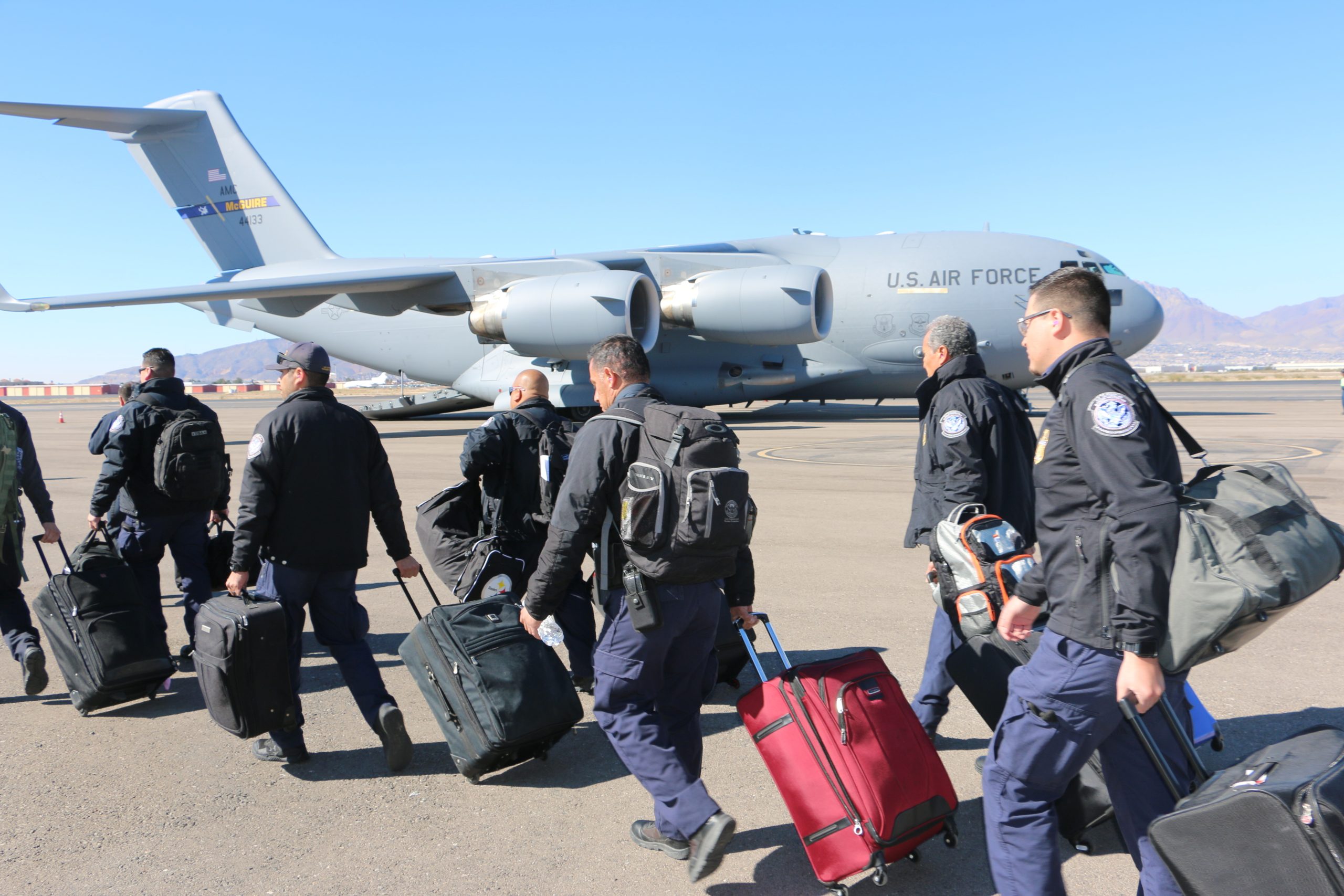 Air Force to Conduct Deportation Flights for Thousands of People