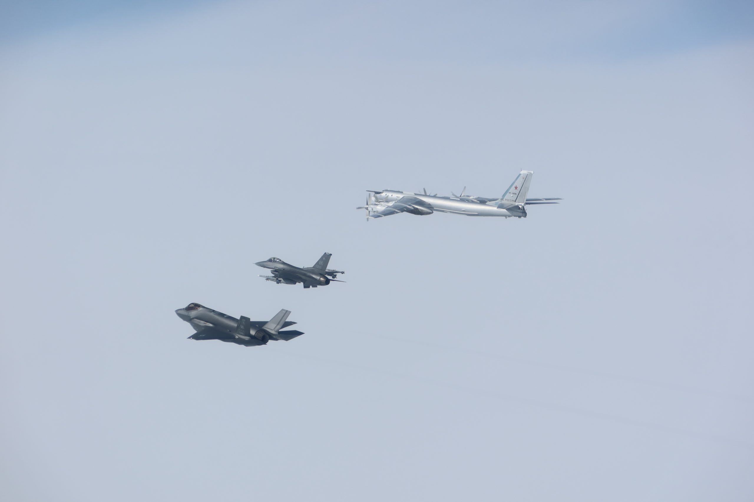 NORAD Sends Fighter Patrols to Monitor Russian Military Flights in the Arctic