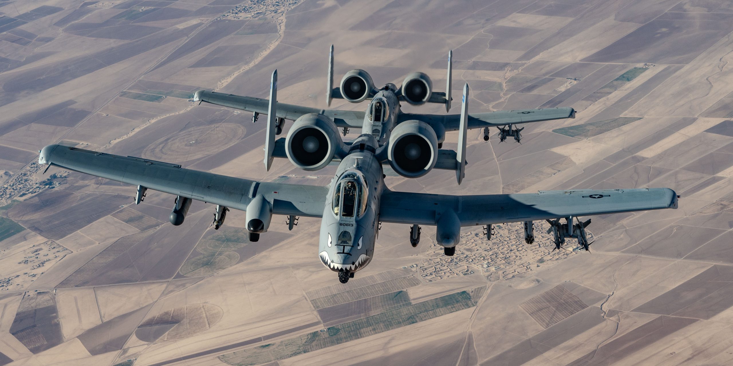 F-16s, F-15s, and A-10s Conduct Airstrikes Against ISIS in Iraq