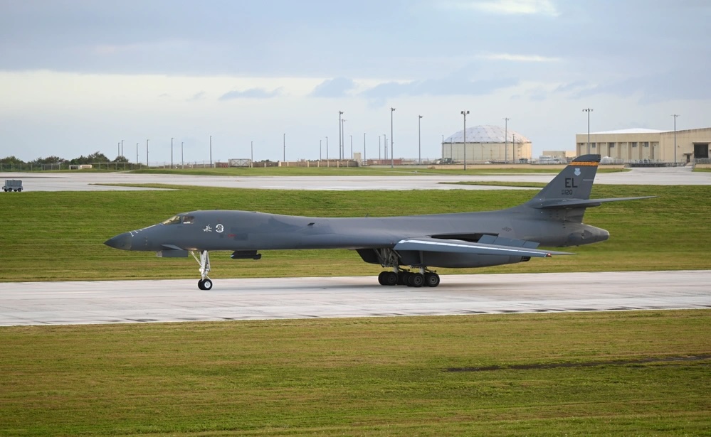 B-1 Bombers Arrive in Guam for First Task Force of 2025